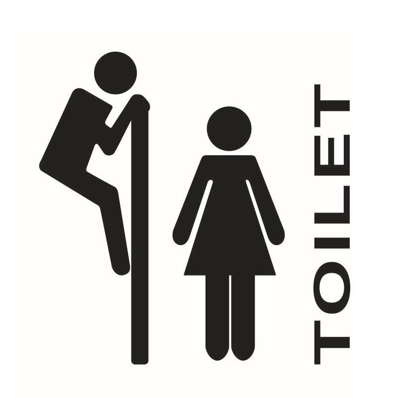Man Bathroom Sign