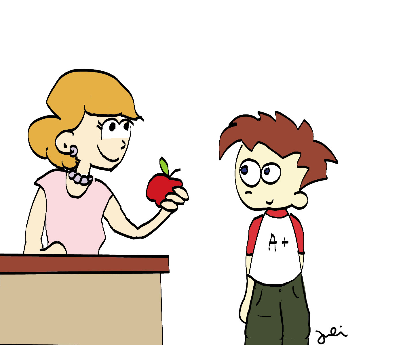 clipart cartoon teacher - photo #18