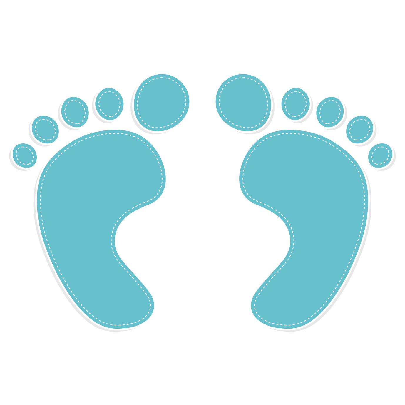 clipart baby boy feet - photo #28