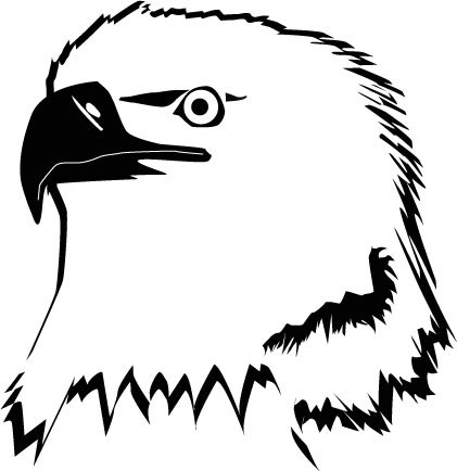 Outline Of Eagle | Free Download Clip Art | Free Clip Art | on ...