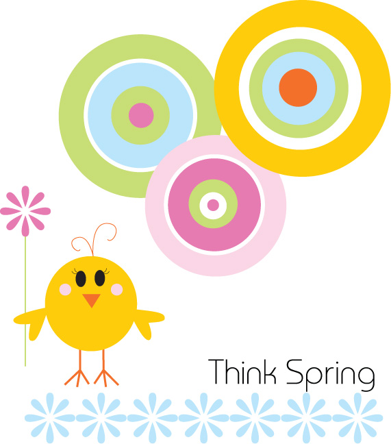 Think-Spring-poster | Lomira QuadGraphics Community Library