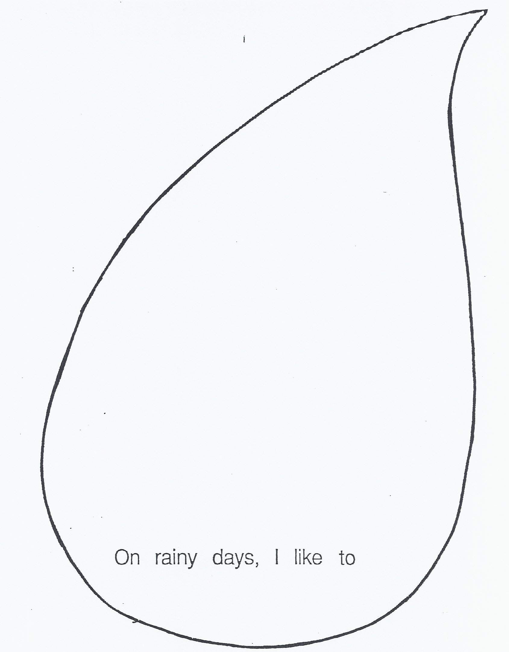 Rain Drop Template | Free Download Clip Art | Free Clip Art | on ...