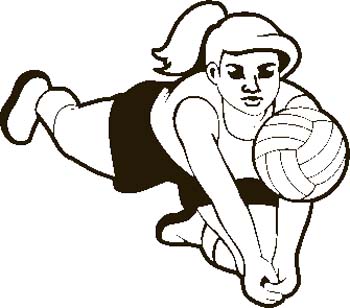 Beach Volleyball Clip Art - Free Clipart Images