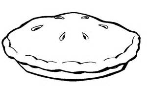 Coloring Pages Apple pie - Allcolored.com