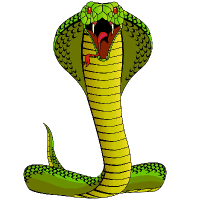 Cobra snake clipart