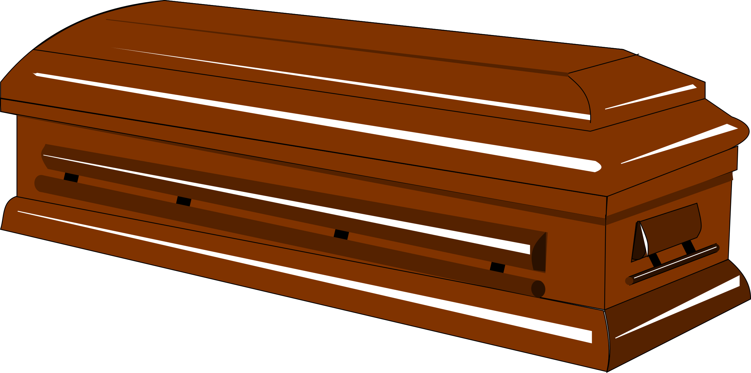 Clipart - Coffin