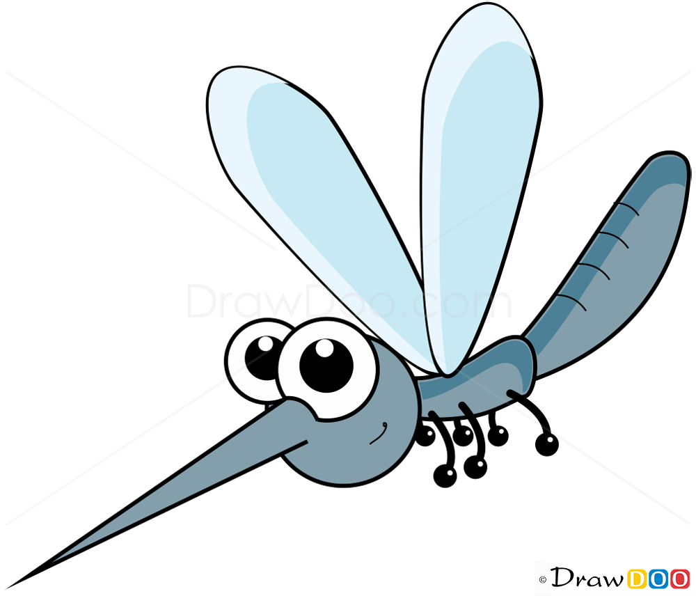 free cartoon mosquito clipart - photo #46