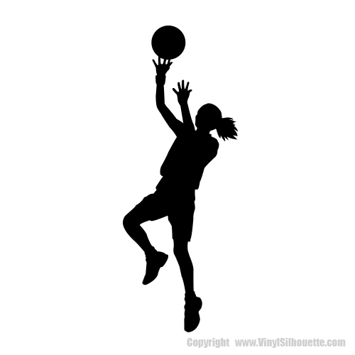 YOUTH BASKETBALL SILHOUETTES (Decor)