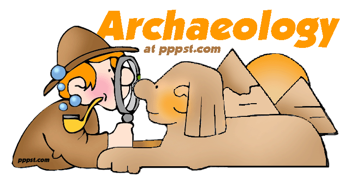 Archaeology tools clipart