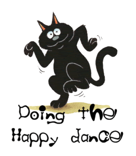 Clipart happy dance animated