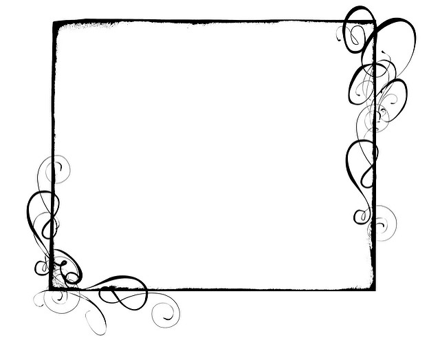 Swirl Border Damask Pictures - Free Clip Art Images - FreeClipart.pw