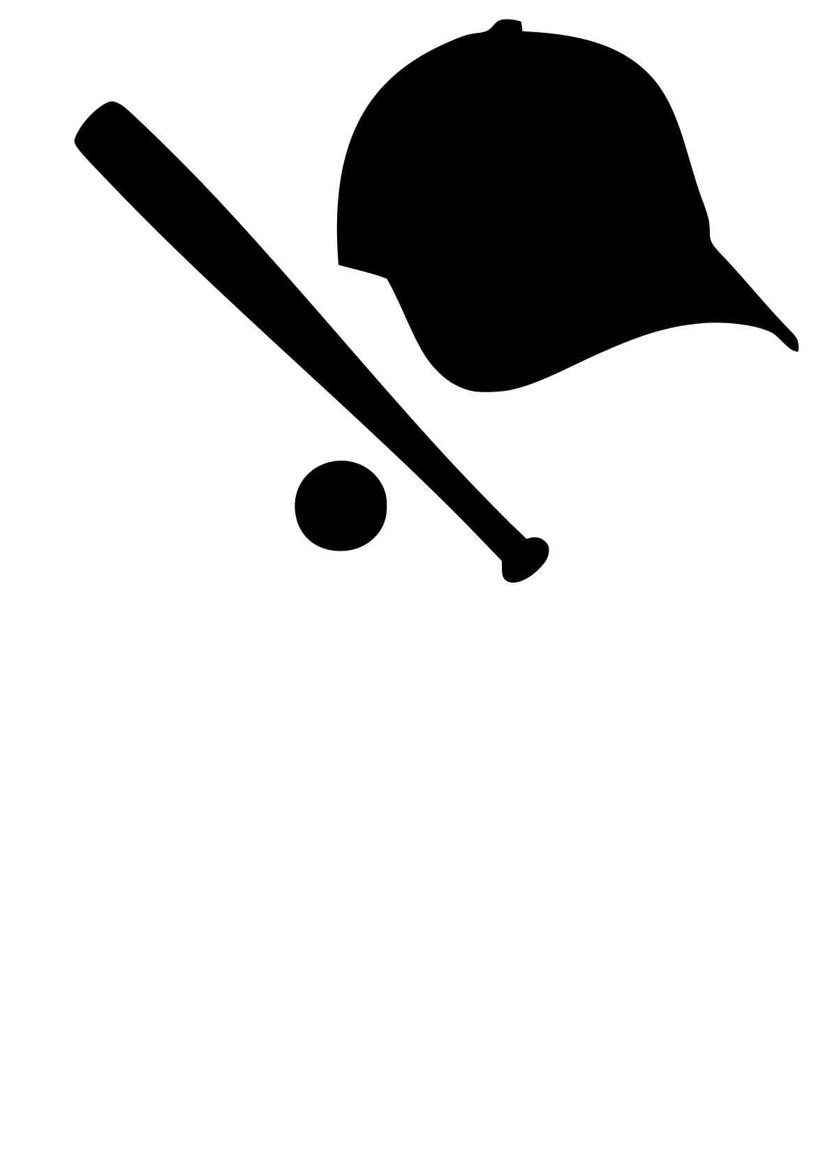 Best Photos of Baseball Bat Silhouette Baseball Bats Crossed