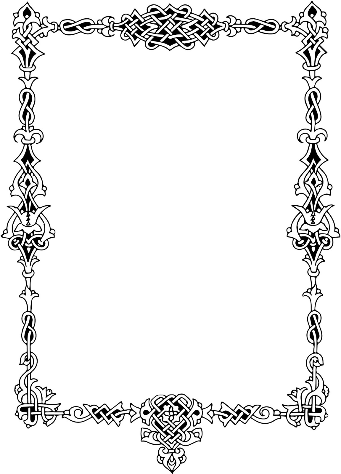 Celtic Knot Page Border - ClipArt Best