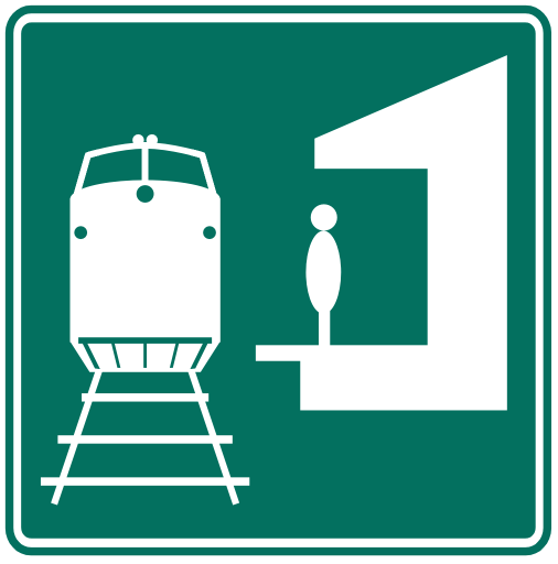 Train station clip art