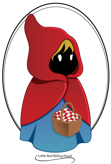 483 views Little Red Riding Hood Clipart