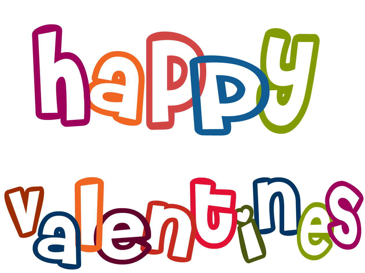 Happy Valentines Day Clipart - Tumundografico
