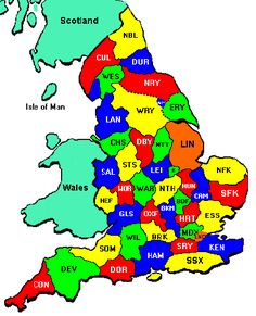This Is The Greatest Map Of English Counties You Will Ever See ...