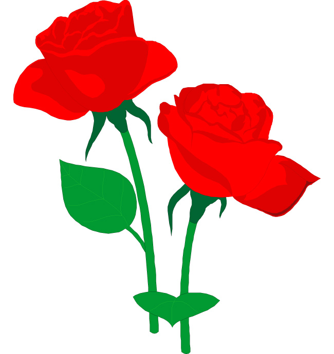 Rose Clip Art For Headstones - Free Clipart Images