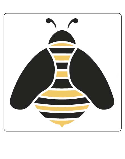 Bumble Bee Stencil: The Wall Decor Store