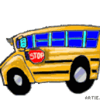 Free Animated School Bus Clip Art Pictures, Images & Photos ...