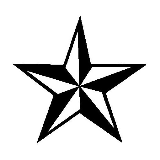 Colored star stencil – MyVisions.org