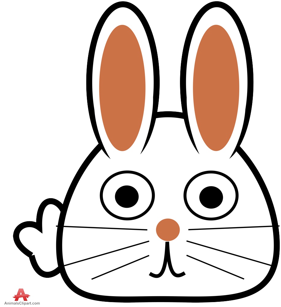 Bunny Face Drawing - ClipArt Best.