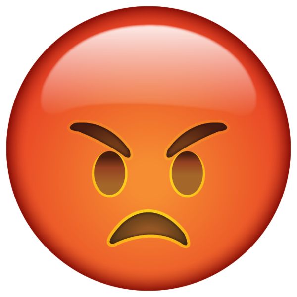 Angry Face Emoji | Want You, She Is ...