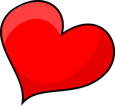 Red Heart Clip Art - Tumundografico