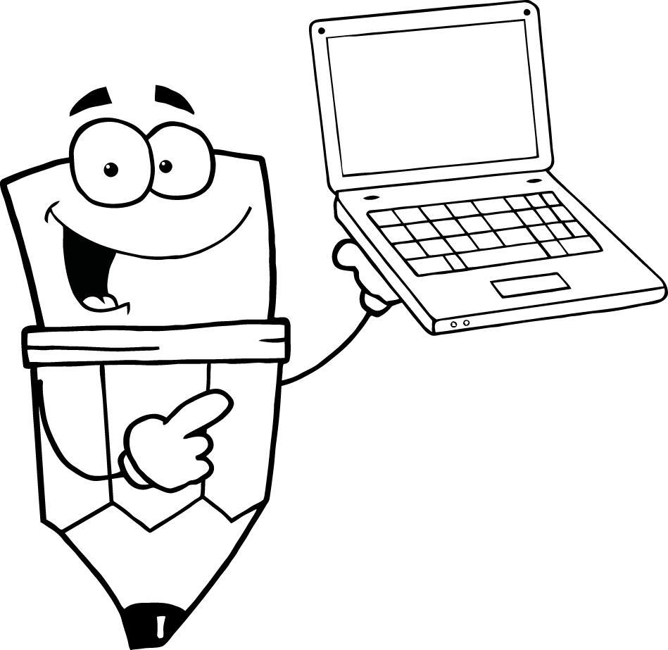 Computer Coloring Pages. computer coloring page family coloring ...