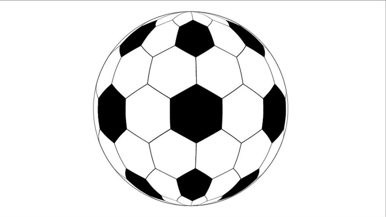 How to Draw a Soccer Ball in Adobe Illustrator - YouTube