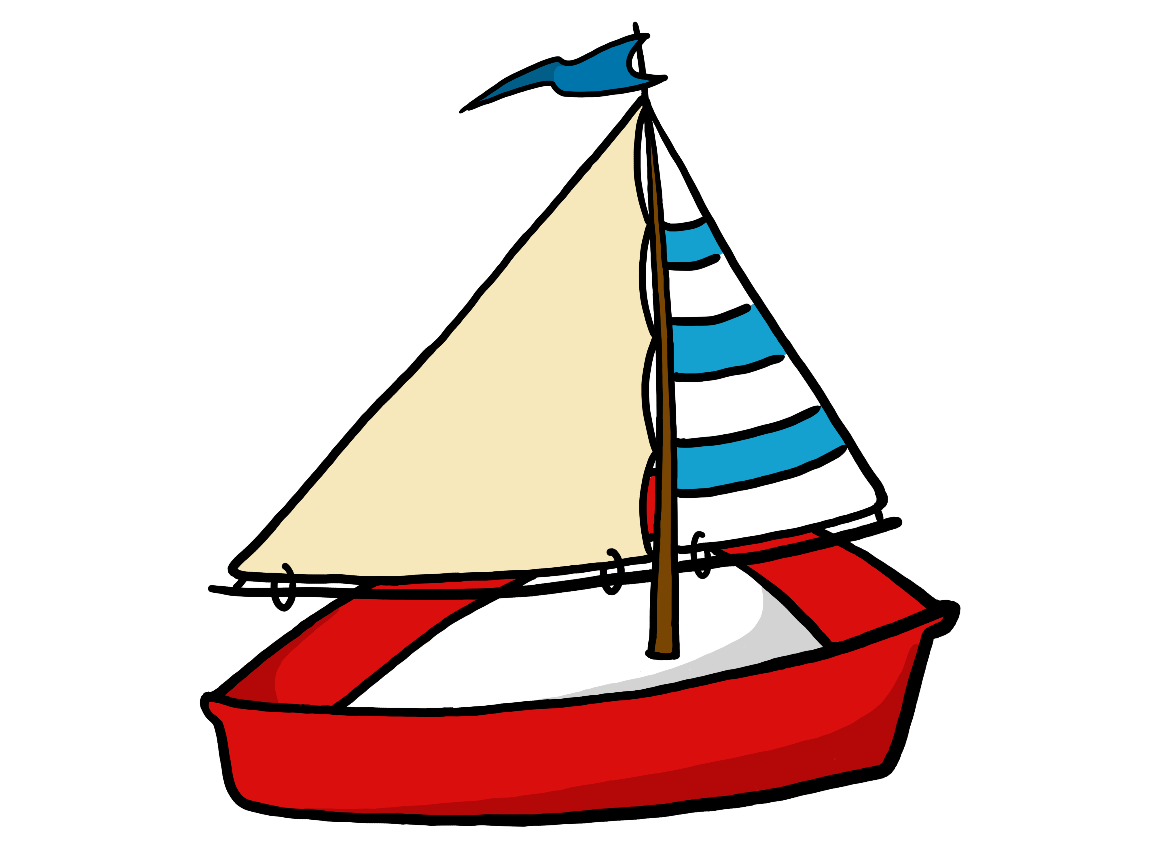 Sailboat yacht cartoon clip art dromggf top - Clipartix