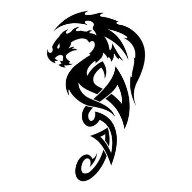 539 views Tatouage Dragon Tribal | Tribal ...