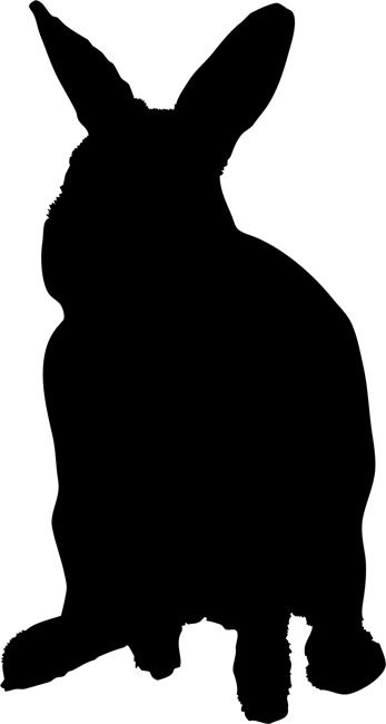 Bunny Head Stencil - ClipArt Best