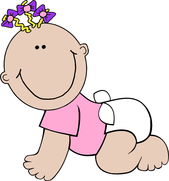 Baby Girl Clipart craft projects, Symbols Clipart - Clipartoons