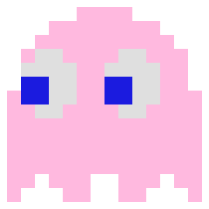 Pac Man Ghost Pink - ClipArt Best