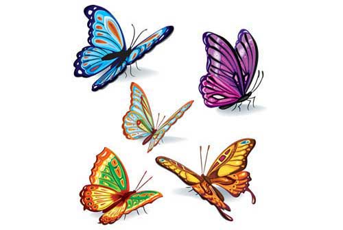 Butterfly Clip Art: 56 Vector Graphics to Download