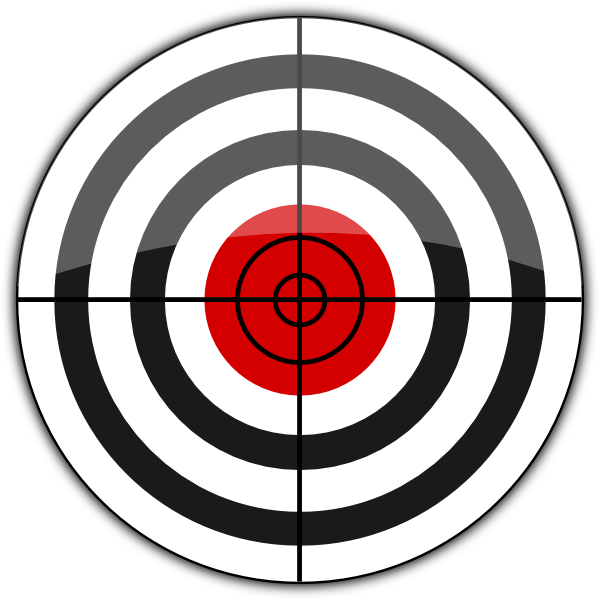 Clip Art Shooting Target Clipart