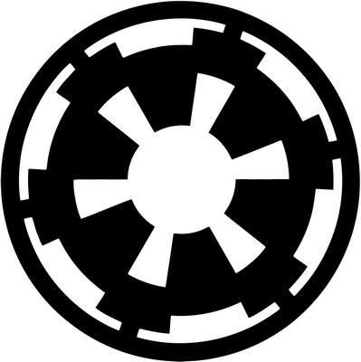 Star Wars Imperial Insignia Vinyl Decal Sticker