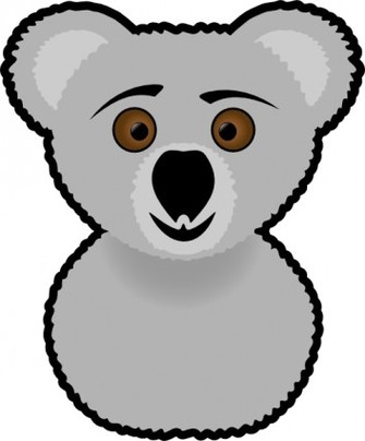 Koala Silhouette Clipart - Free to use Clip Art Resource