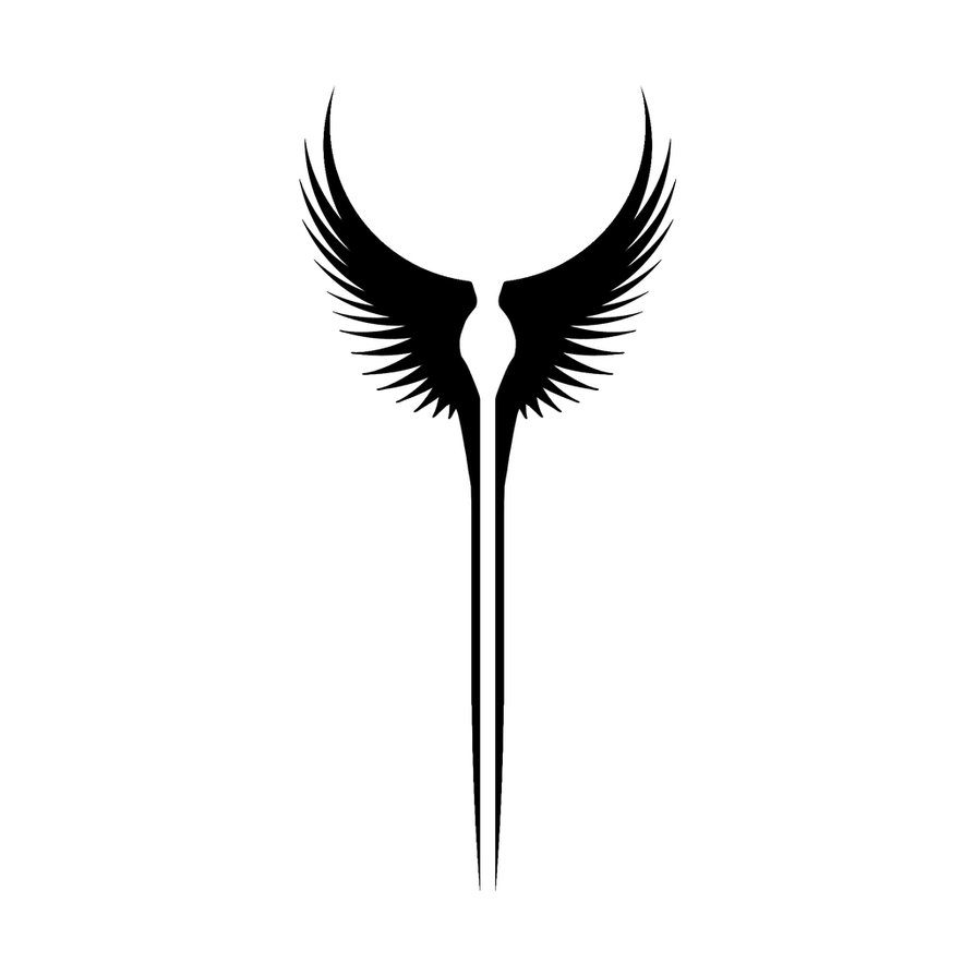 Tribal Sword And Wings Tattoo Design: Real Photo, Pictures, Images ...