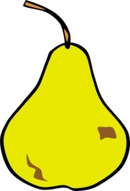Pear clip art | Download free Vector