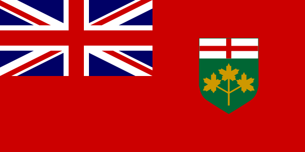 Flag Of Ontario Canada clip art Free Vector / 4Vector
