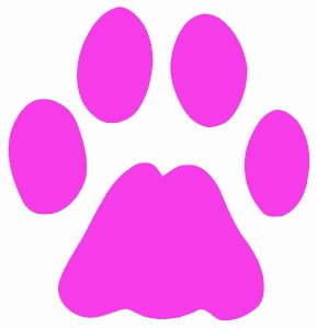 737 views Paw Print Pink Clip Art Vector Online Royalty Free