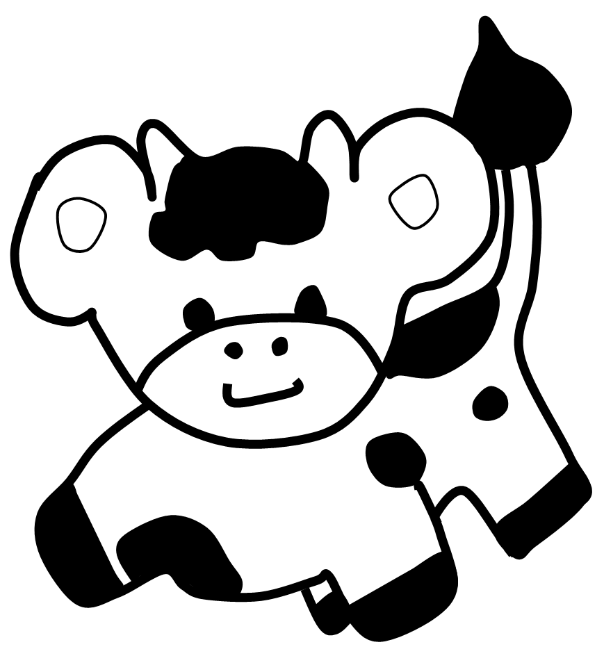 Cute Cows Coloring Pagesjpg Pictures