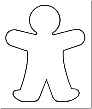 Blank Handprint Template