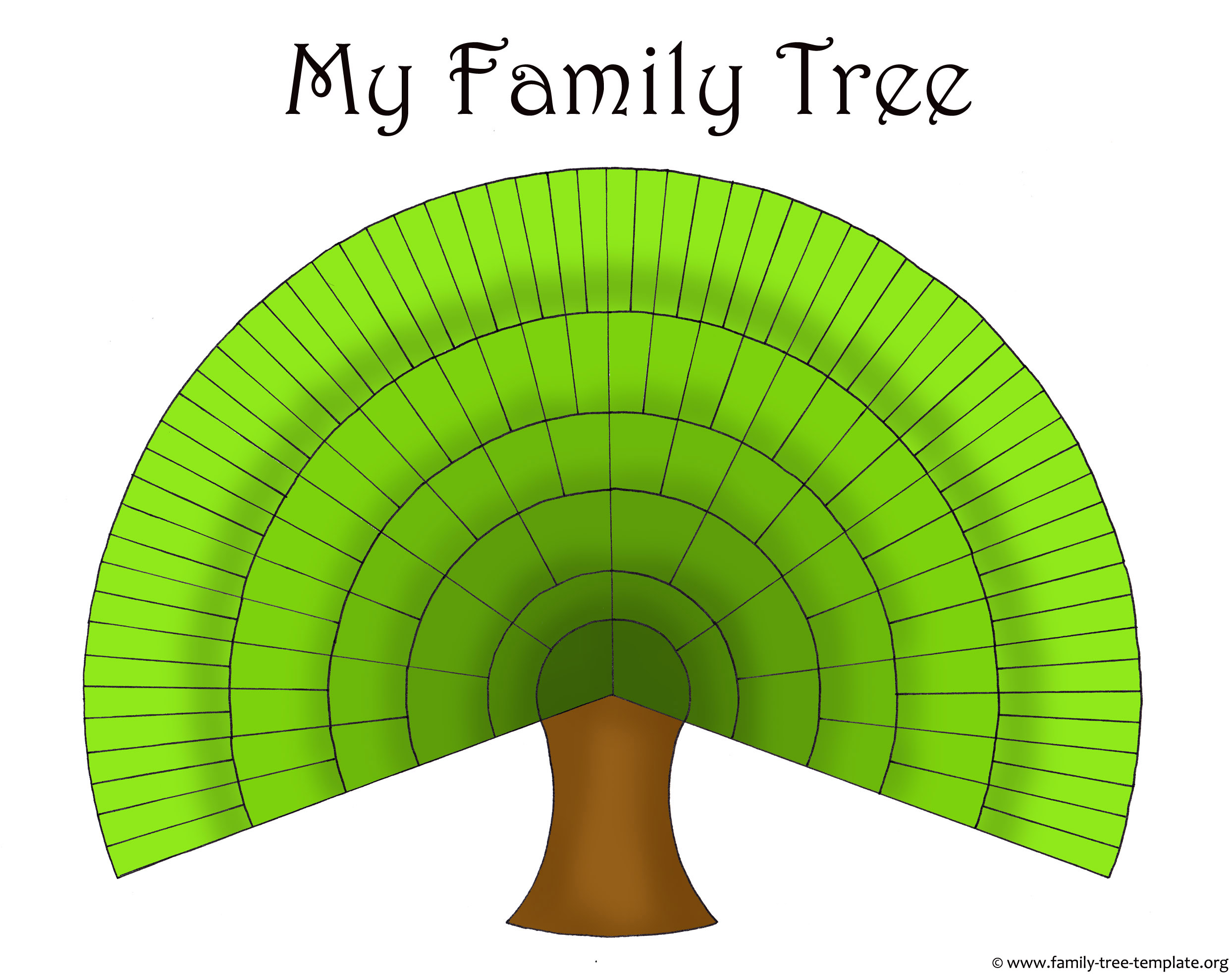 Blank Family Trees Templates and Free Genealogy Graphics | Family ...