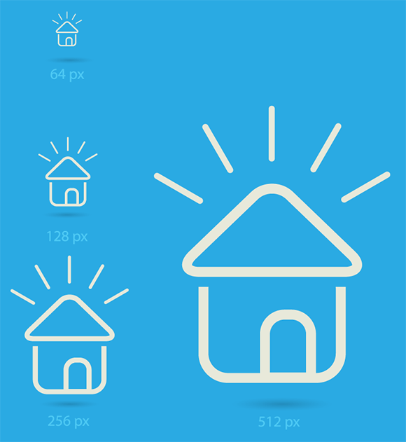 Download Home Icons Vector Free