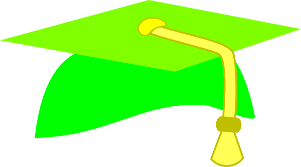 Green Graduation Cap - ClipArt Best