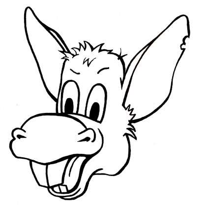Donkey Heads - ClipArt Best