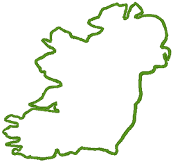 Outline Map Of Ireland - ClipArt Best
